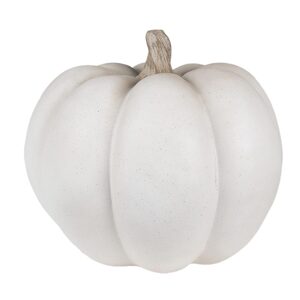 PUMPKIN Dýně polyrezinová 31 cm - šedá