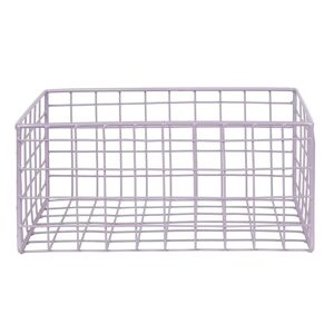 DEPOSIT Úložný kovový koš 26 x 17 cm - sv. fialová