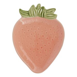 STRAWBERRY Dekorační talíř 13 x 12 cm
