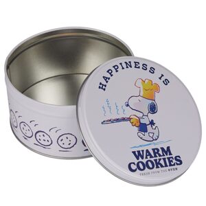 PEANUTS Dóza "Warm Cookies" malá - bílá