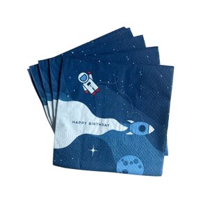 APRÈS Papírové ubrousky "galaxy birthday"