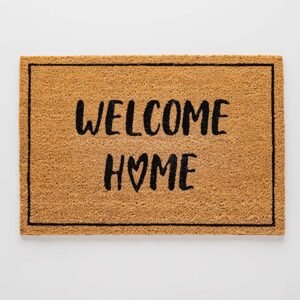 HOME & YOU Rohožka z kokosového vlákna "Welcome Home" 40 x 60 cm