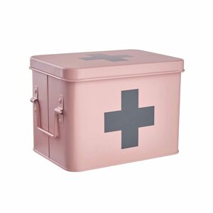 MEDIC Box na léky - sv. růžová