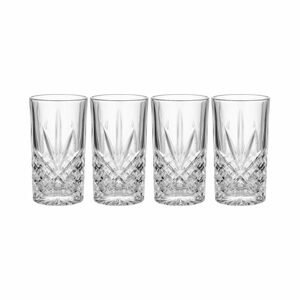 CRYSTAL CLUB Sada sklenic na long drink 330 ml set 4 ks