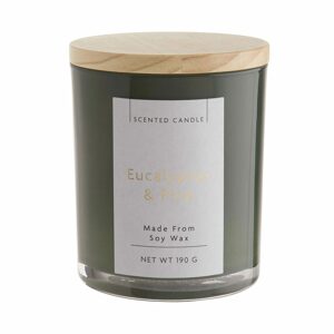 SCENTED CANDLE Vonná svíčka Eucalyptus & Borovice